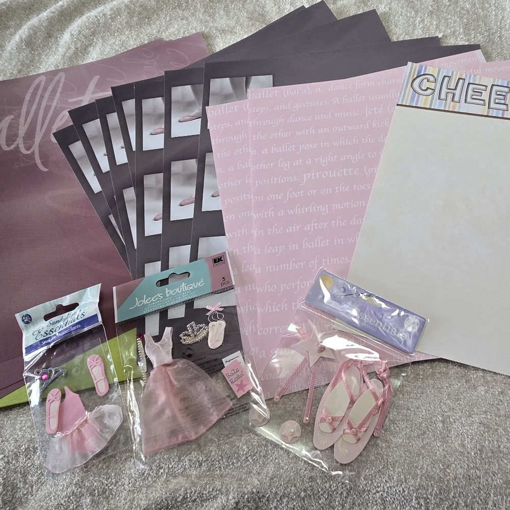 Ballet Scrapbook Paper